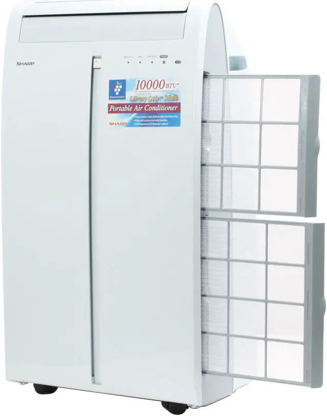 Alt view image 5 of 18 - SHARP CV-P10MC 10,000 Cooling Capacity (BTU) Portable Air Conditioner