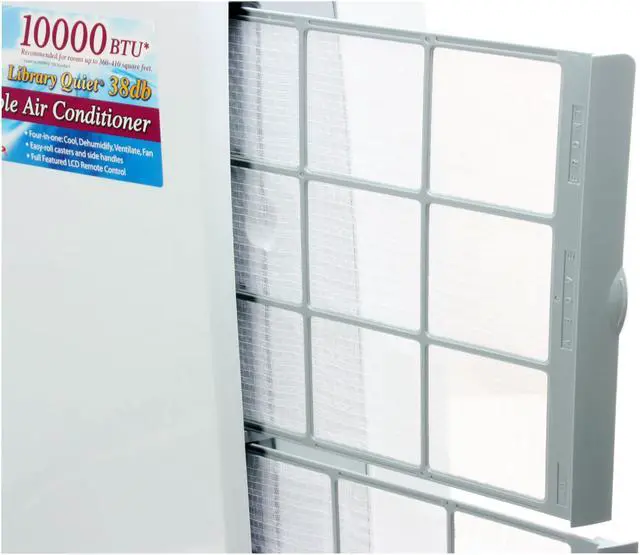 Alt view image 6 of 18 - SHARP CV-P10MC 10,000 Cooling Capacity (BTU) Portable Air Conditioner