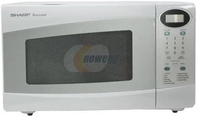 Alt view image 3 of 8 - Sharp 800 Watts Compact Microwave Oven R230KW White