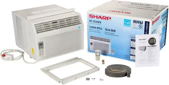 Alt view image 6 of 6 - SHARP AF-S125PX 12,000 Cooling Capacity (BTU) Window Air Conditioner
