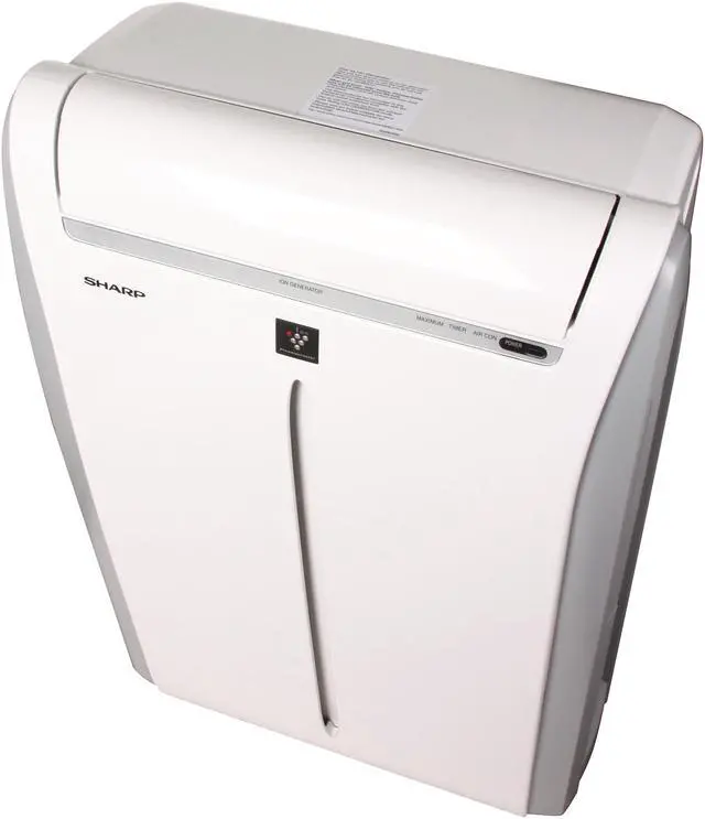 Alt view image 5 of 7 - SHARP CV-2P10SX 10,500 Cooling Capacity (BTU) Portable Air Conditioner with Remote Control
