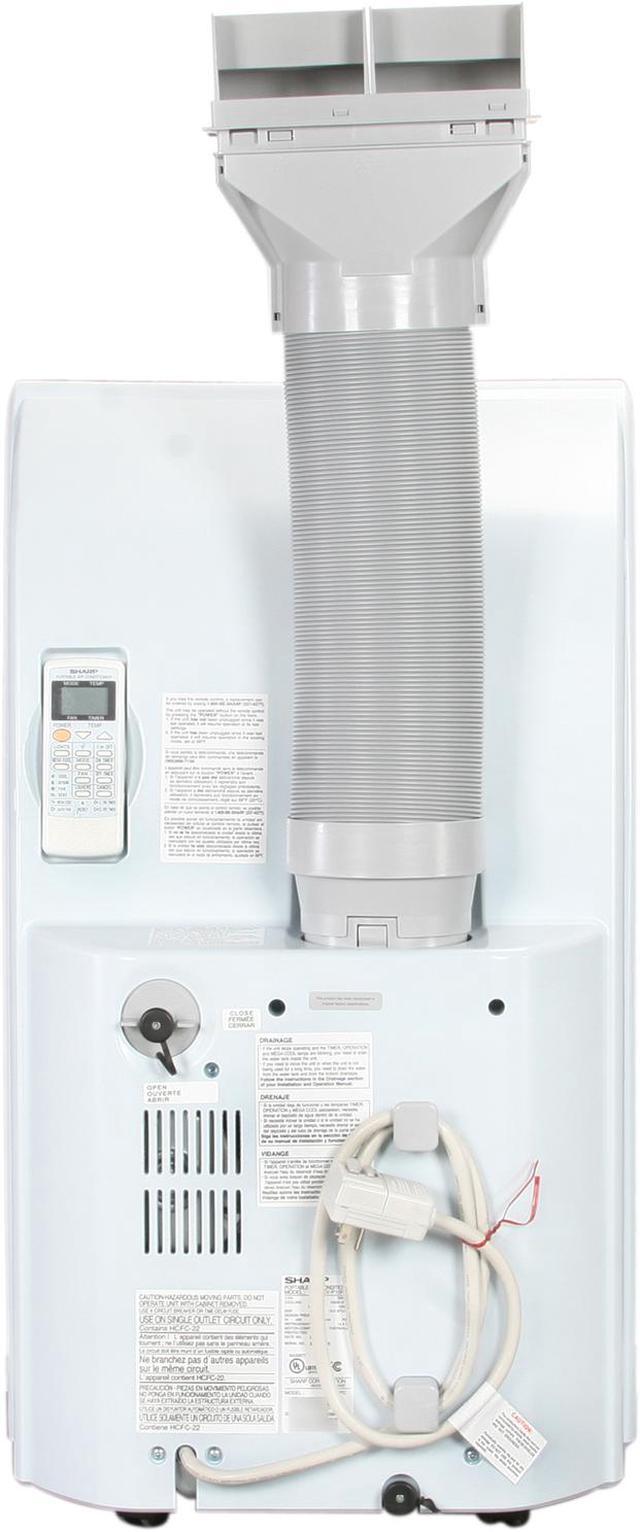 Alt view image 4 of 8 - SHARP CV-P10PC 10,000 Cooling Capacity (BTU) Portable Air Conditioner