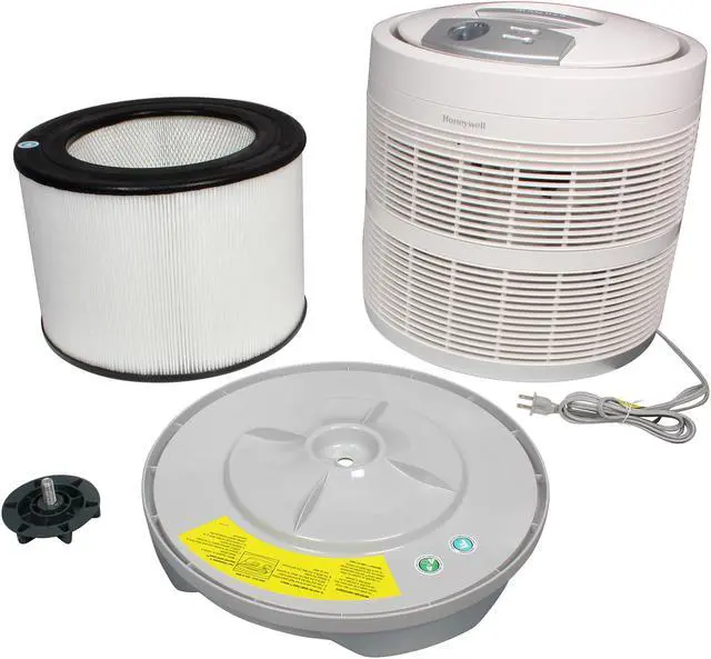 Alt view image 6 of 7 - Honeywell 50250-S True HEPA Round Air Purifier