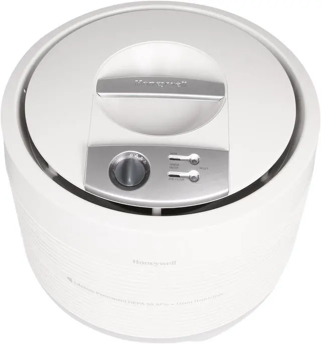 Alt view image 5 of 7 - Honeywell 50150 True HEPA Allergen Reducer Germ Fighting Air Purifier with Permanent HEPA Filter