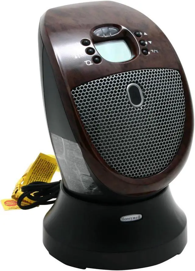 Main image of Honeywell HZ-339BW SureSet Digital Ceramic Heater with Burlwood Finish