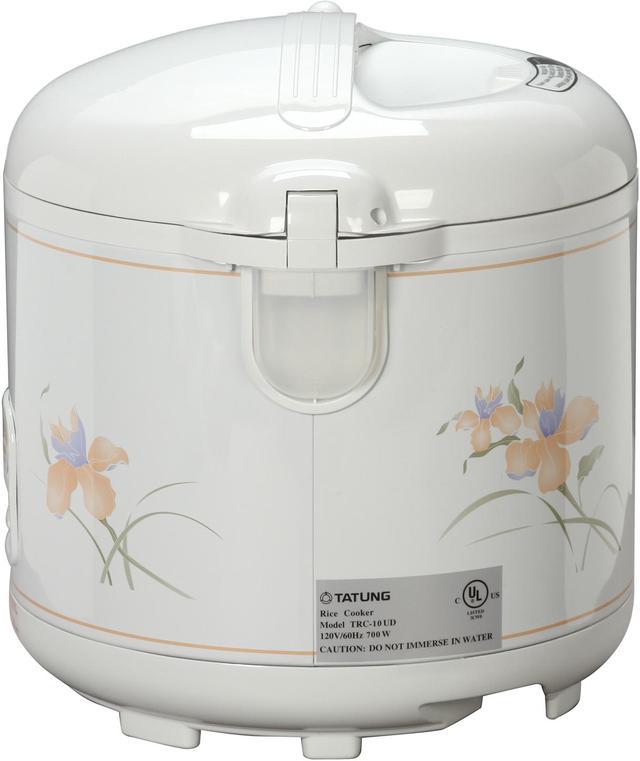 Tatung TRC-10DC 10 Cup Rice Cooker, White