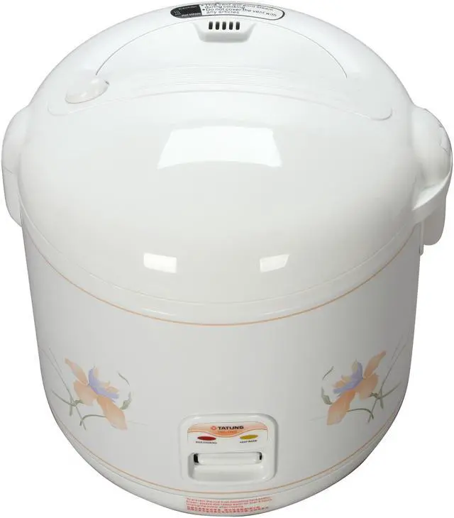 Alt view image 7 of 9 - TATUNG TRC-10UD White Direct Heat Rice Cooker 10 Cups