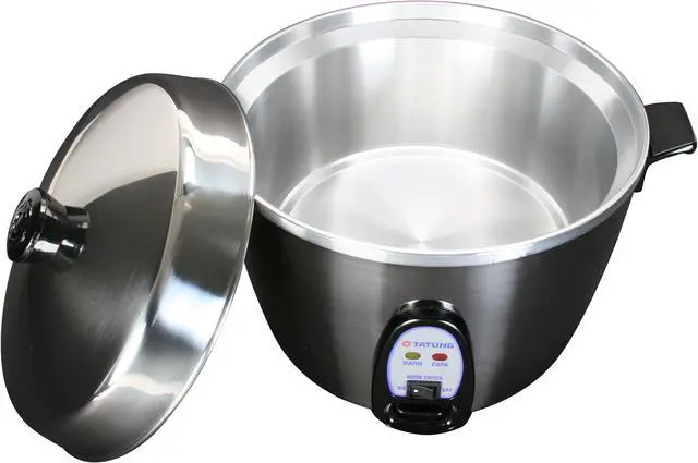 Alt view image 6 of 10 - TATUNG TAC-10G(ST) Stainless Steel Steamer Rice Cooker