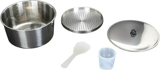 Alt view image 7 of 10 - TATUNG TAC-10G(ST) Stainless Steel Steamer Rice Cooker