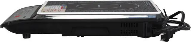 Alt view image 6 of 8 - TATUNG TICT-1500W Induction Cook Top with Stainless Steel Pot