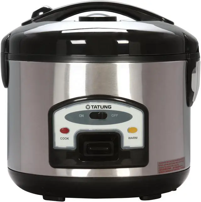 Alt view image 6 of 8 - TATUNG TRC-6ST Stainless Steel Direct Heat Rice Cooker