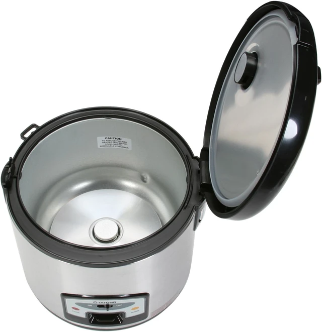 Alt view image 5 of 6 - TATUNG TRC-10ST Stainless Steel Direct Heat Rice Cooker