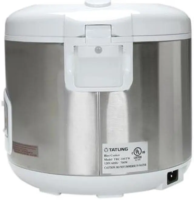 Alt view image 4 of 6 - TATUNG TRC-10STW Stainless Steel Direct Heat Rice Cooker