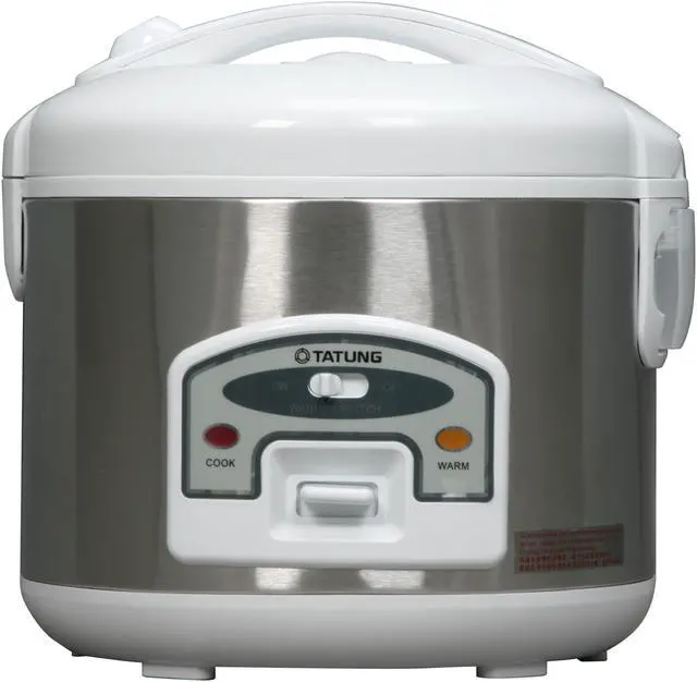 Main image of TATUNG TRC-6STW Stainless Steel Direct Heat Rice Cooker