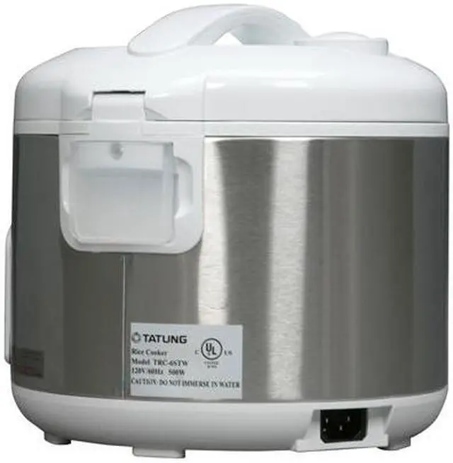 Alt view image 2 of 6 - TATUNG TRC-6STW Stainless Steel Direct Heat Rice Cooker
