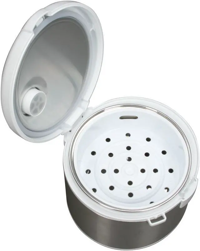 Alt view image 4 of 6 - TATUNG TRC-6STW Stainless Steel Direct Heat Rice Cooker
