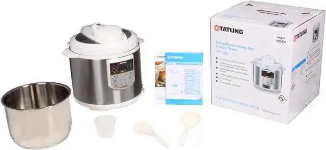 Alt view image 7 of 7 - TATUNG TPC-6L Pressure Cooker