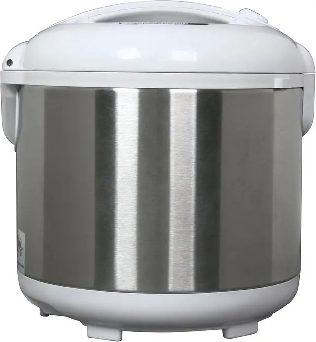 Alt view image 4 of 6 - TATUNG TRC-10UDW White/Stainless Direct Heat Rice Cooker