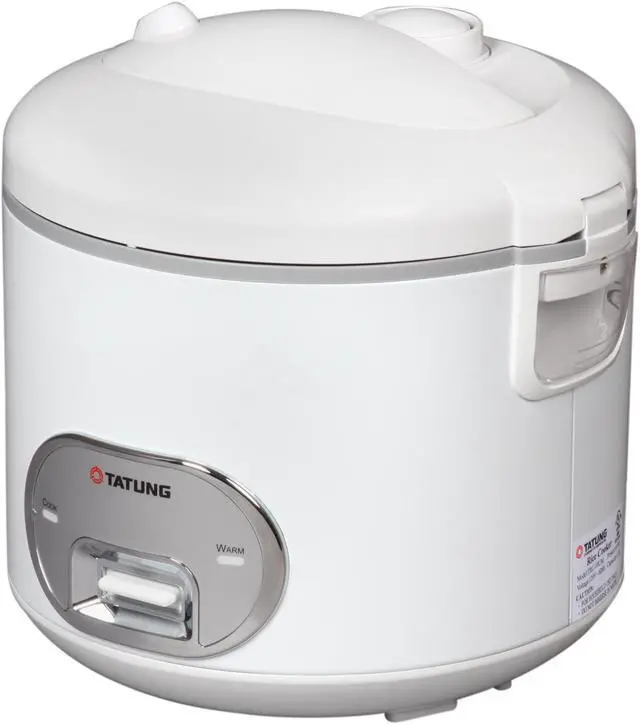 Main image of TATUNG TRC-10UM White/Stainless Direct Heat Rice Cooker