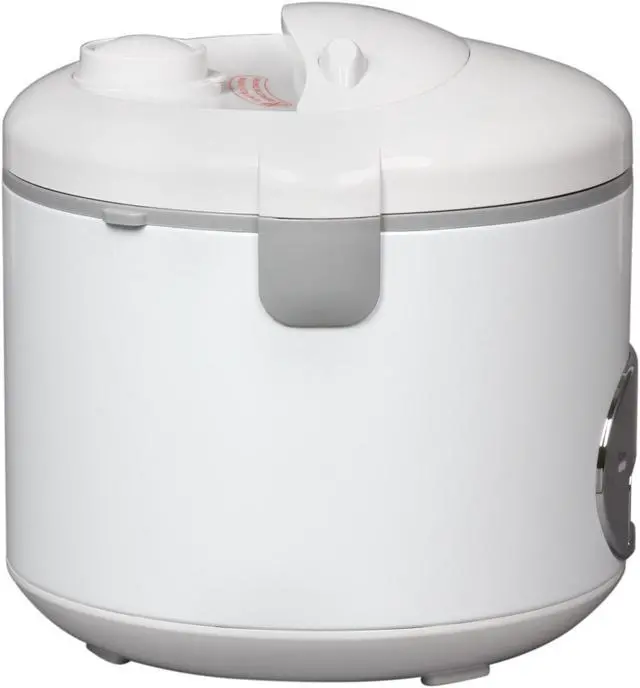 Alt view image 3 of 8 - TATUNG TRC-10UM White/Stainless Direct Heat Rice Cooker