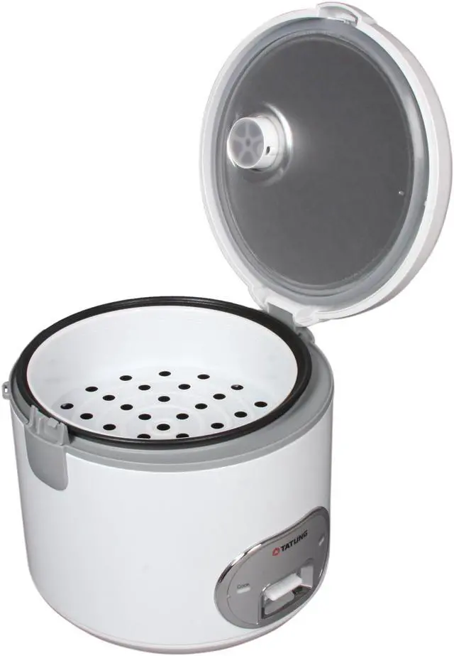 Alt view image 6 of 8 - TATUNG TRC-10UM White/Stainless Direct Heat Rice Cooker