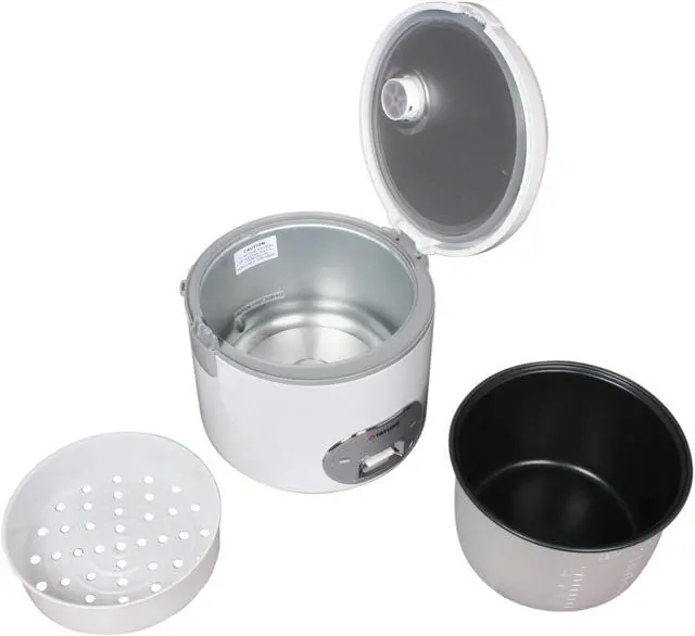 Alt view image 7 of 8 - TATUNG TRC-10UM White/Stainless Direct Heat Rice Cooker