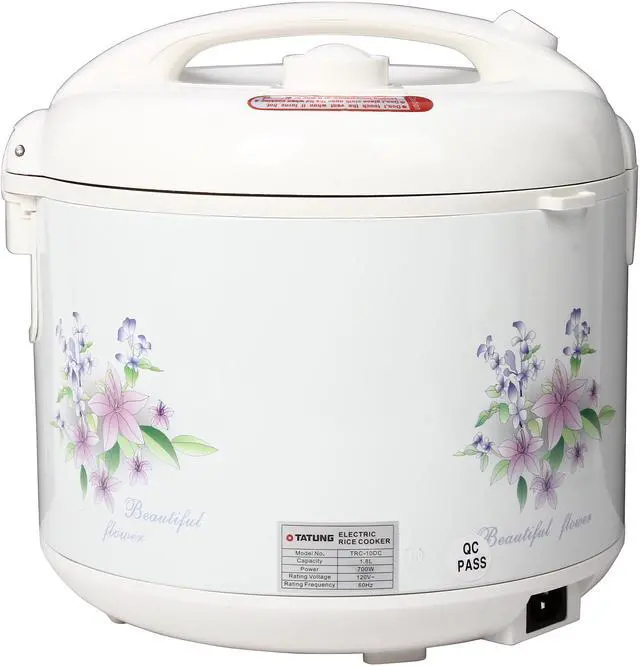 Alt view image 5 of 7 - TATUNG TRC-10DC White 10 Cups Rice Cooker