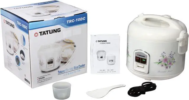 Alt view image 8 of 7 - TATUNG TRC-10DC White 10 Cups Rice Cooker