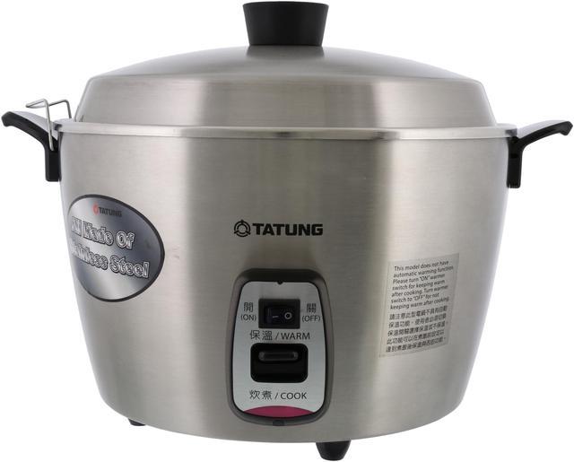 TATUNG Indirect Multi-Functional Mini Rice Cooker, Steamer and Warmer