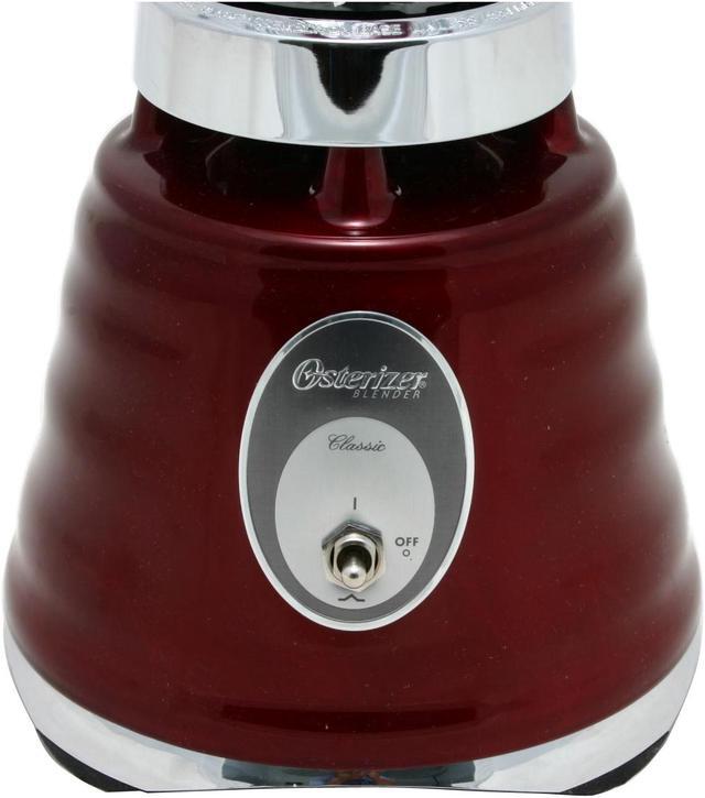 Alt view image 3 of 6 - Oster 4126 Red 5 cup Jar Size Contemporary Classic Beehive Blender 2 speeds