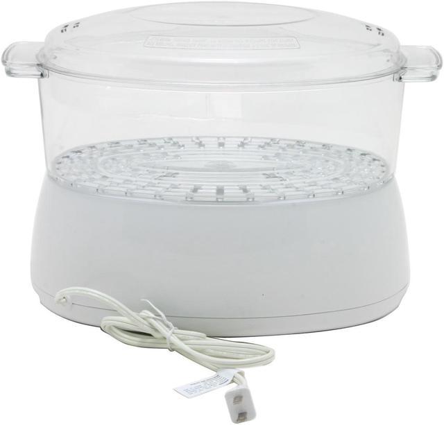 Black & Decker HS80 Handy Steamer Food/rice Cooker White With Rice