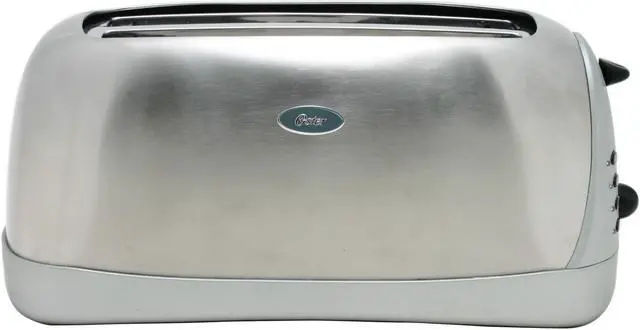Alt view image 2 of 6 - OSTER 6330 Brushed Stainless Inspire 4 Slice Brushed Stainless Toaster