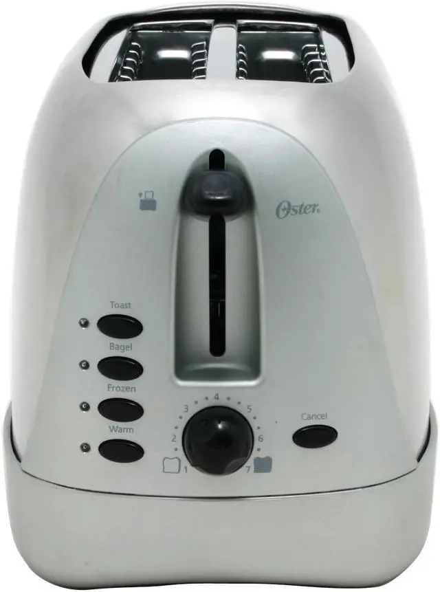 Alt view image 4 of 6 - OSTER 6330 Brushed Stainless Inspire 4 Slice Brushed Stainless Toaster