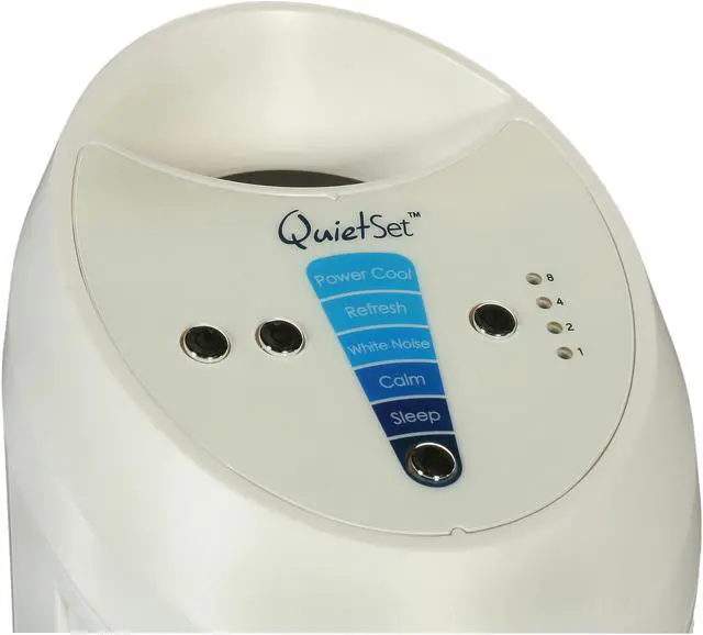 Alt view image 5 of 7 - Honeywell HY-105 QuietSet Whole Room Tower, White