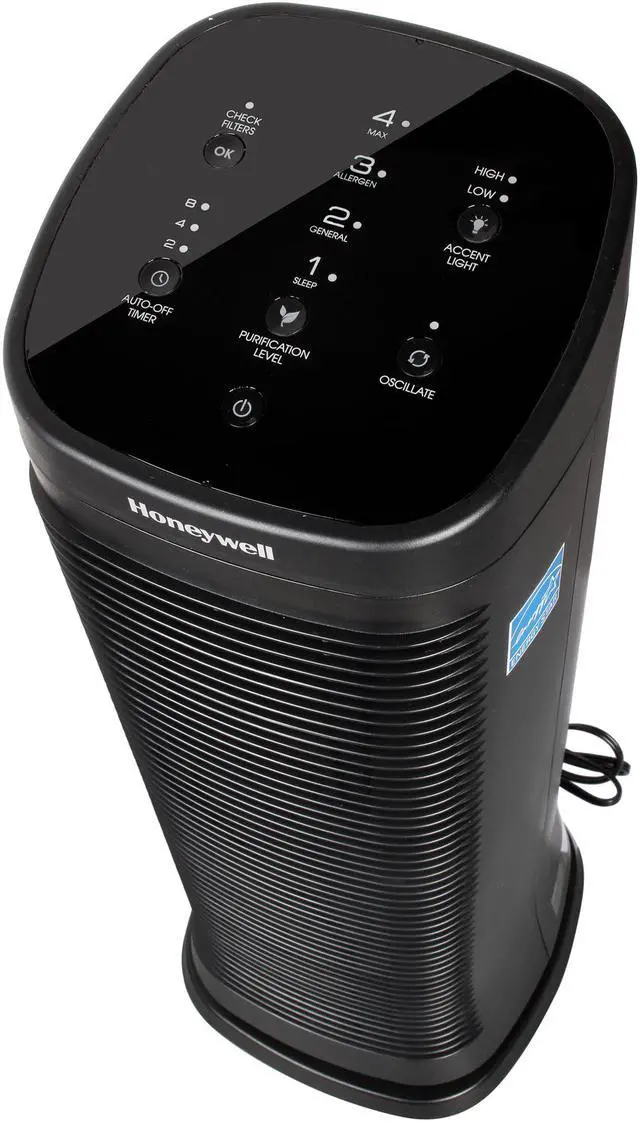Alt view image 5 of 6 - Honeywell HFD310 AirGenius 4 Air Purifier