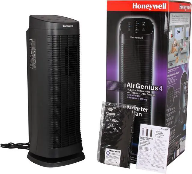 Alt view image 6 of 6 - Honeywell HFD310 AirGenius 4 Air Purifier