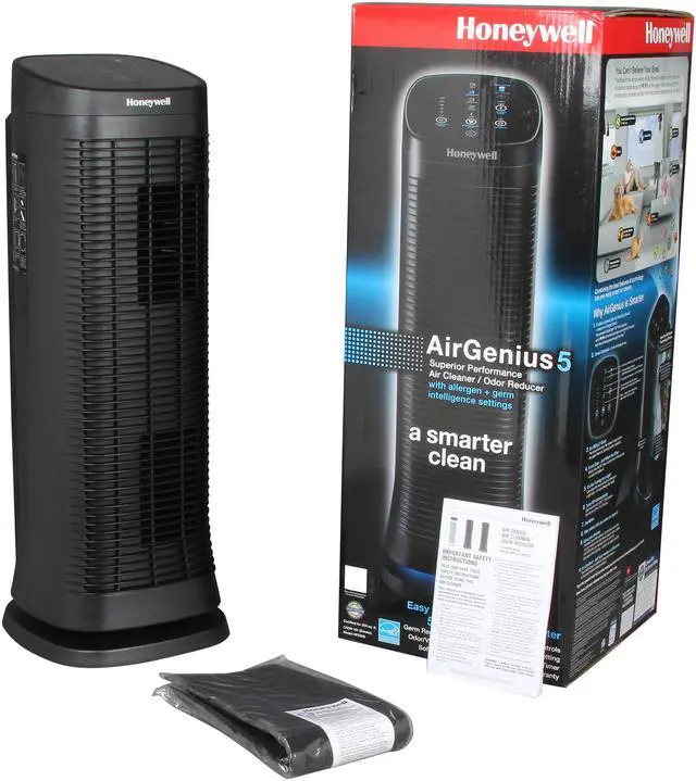 Alt view image 7 of 7 - Honeywell HFD320 AirGenius 5 Air Purifier
