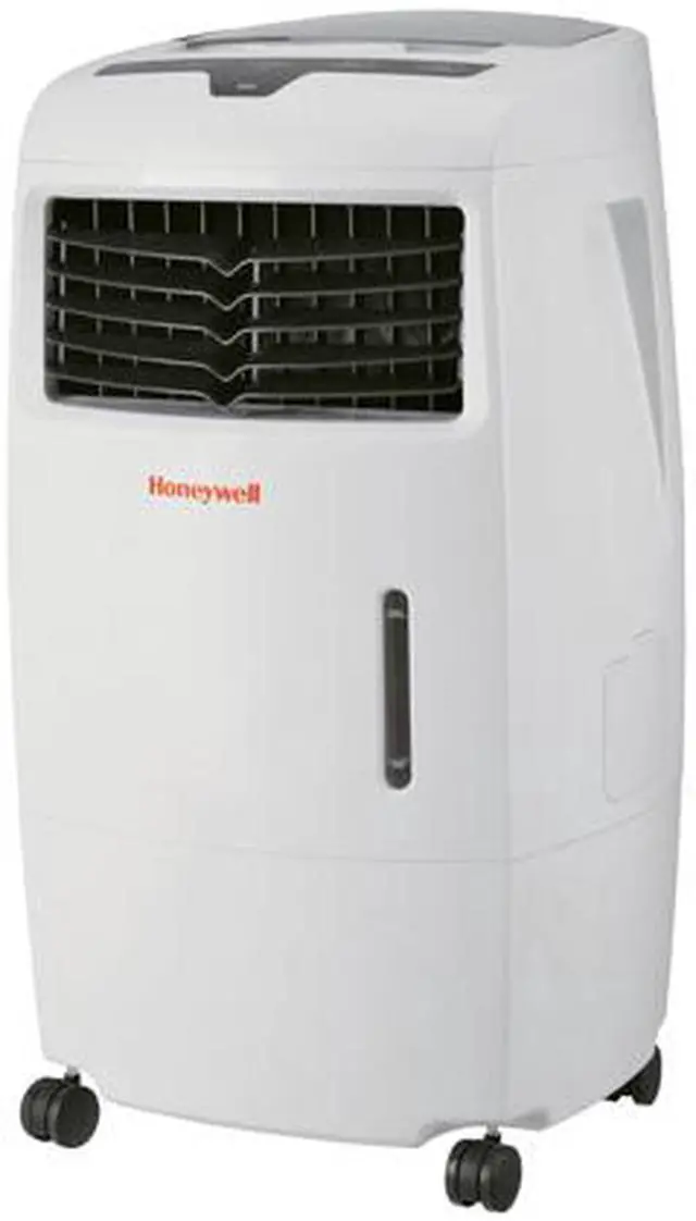 Alt view image 2 of 11 - Honeywell CL25AE 500 CFM Indoor Evaporative Air Cooler (Swamp Cooler) with Remote Control, White