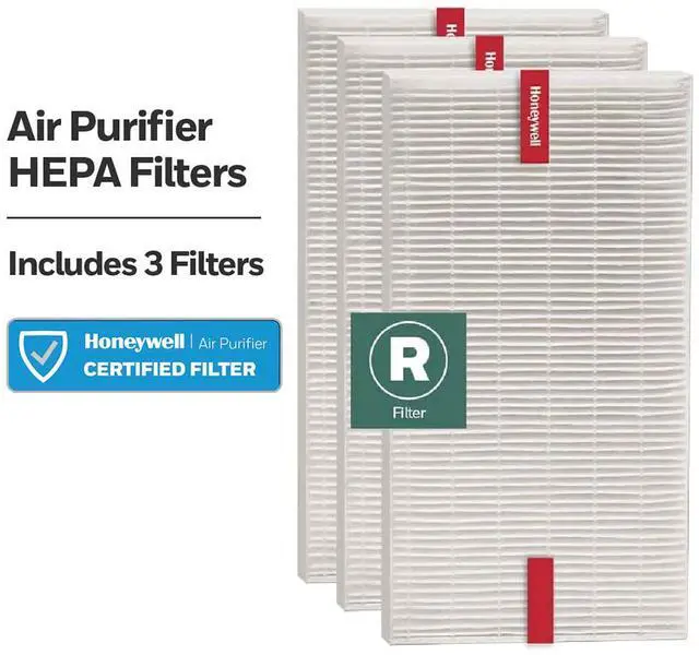 Alt view image 2 of 6 - HONEYWELL R Filter True HEPA Replacement Air Purifier Filter (HRF-R3)