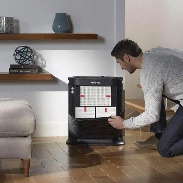 Alt view image 5 of 6 - HONEYWELL R Filter True HEPA Replacement Air Purifier Filter (HRF-R3)