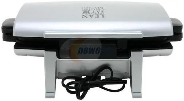 Alt view image 5 of 7 - George Foreman 6-Serving Removable Plate Grill & Panini Grill with Digital Temperature, Silver GRP99