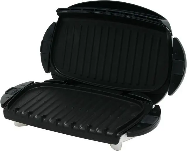 Alt view image 4 of 6 - George Foreman GRP4 Next Grilleration Four Burger Grill