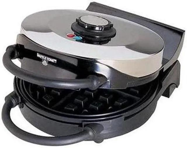 Main image of VillaWare V3200 Stainless Steel Classic Belgian Waffler - Round
