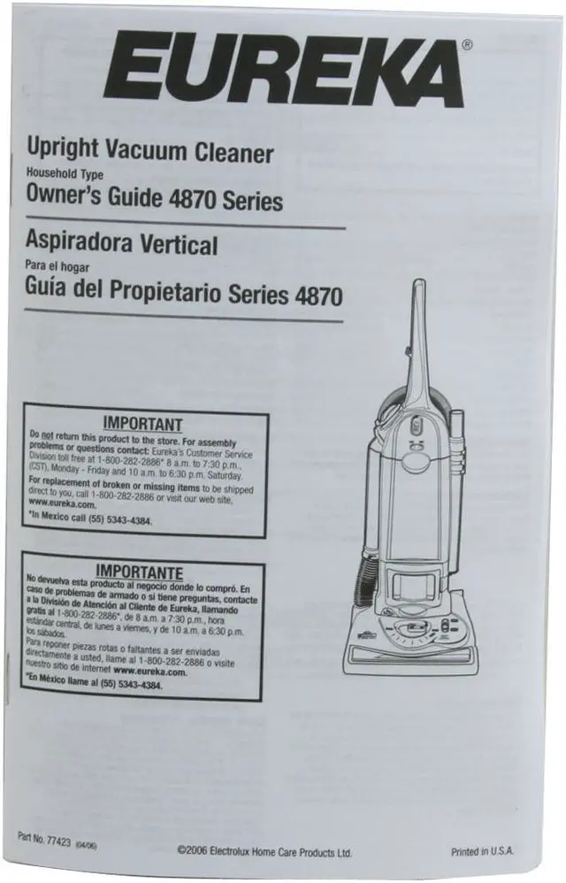 Alt view image 16 of 17 - EUREKA 4870GZ Boss SmartVac Vacuum