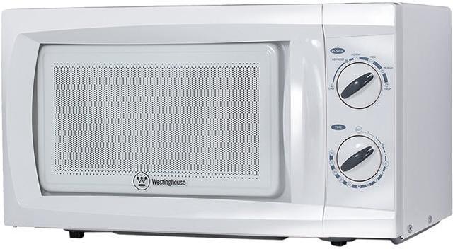 Westinghouse WCM660W 600 Watt Counter Top Microwave Oven 0.6 Cubic Feet White