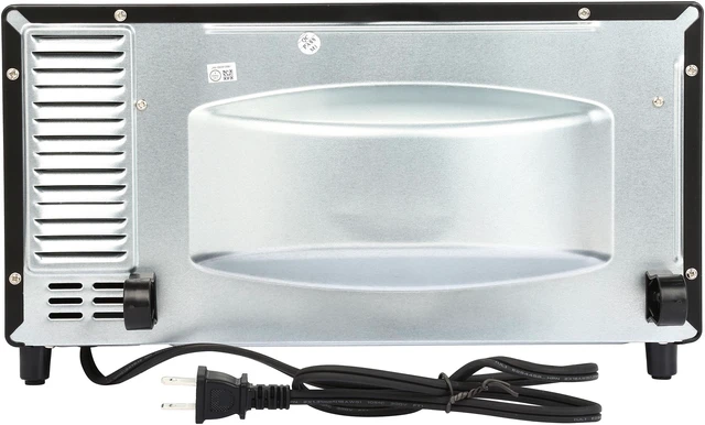 Alt view image 4 of 7 - Westinghouse WTO950B Black 9-Liter, 4-Slice Toaster Oven