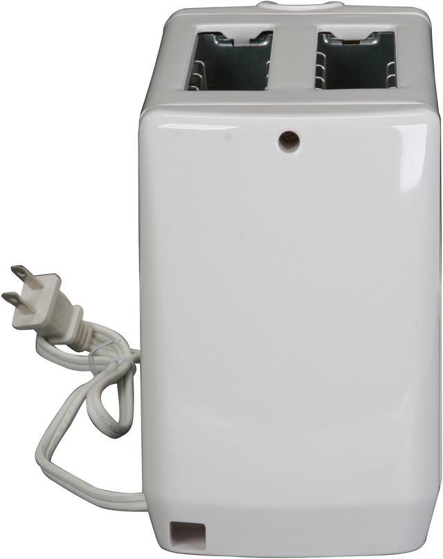 Alt view image 5 of 11 - Toastmaster T100 White Two Slice Toaster