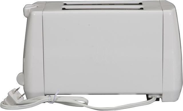Alt view image 6 of 11 - Toastmaster T100 White Two Slice Toaster