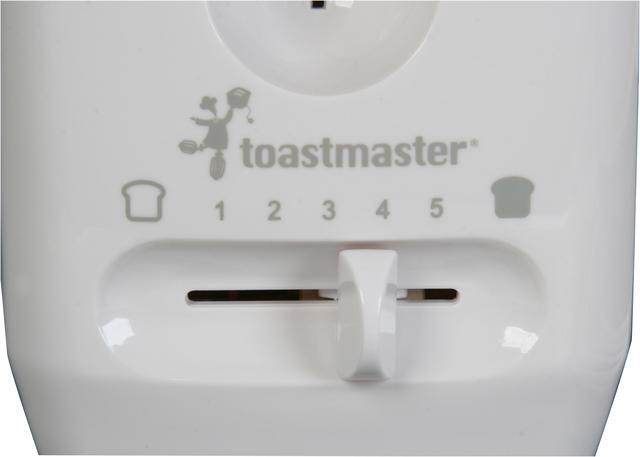 Alt view image 7 of 11 - Toastmaster T100 White Two Slice Toaster