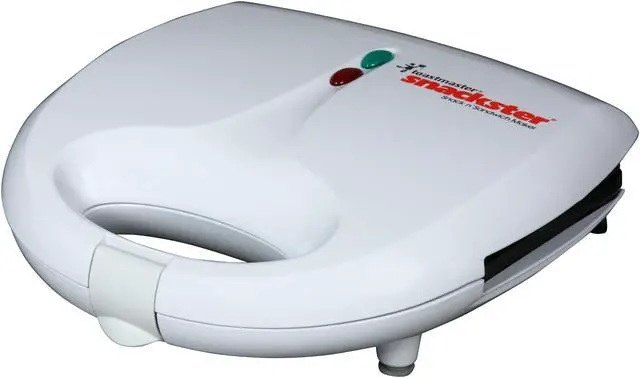 Alt view image 2 of 7 - Toastmaster TM2SANW White Two Section Sandwich Maker